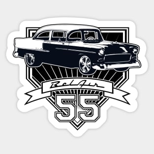 55 Chevy Bel Air Sticker